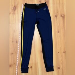 Women's Navy and Black Track Pants